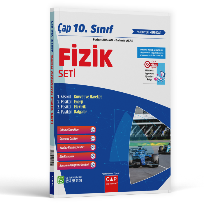 ÇAP 10.SINIF SET FİZİK - 2025-26